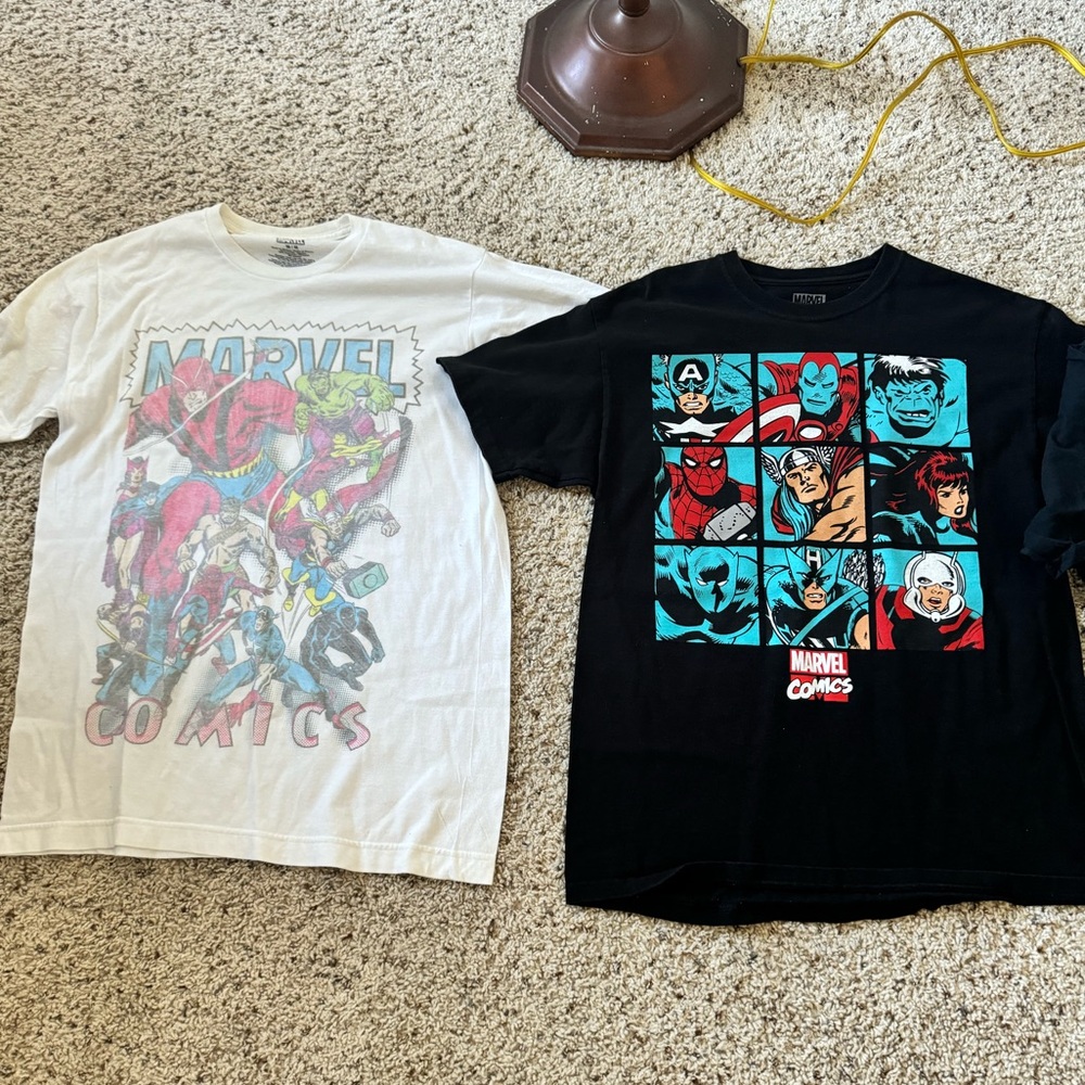 Marvel t-shirts